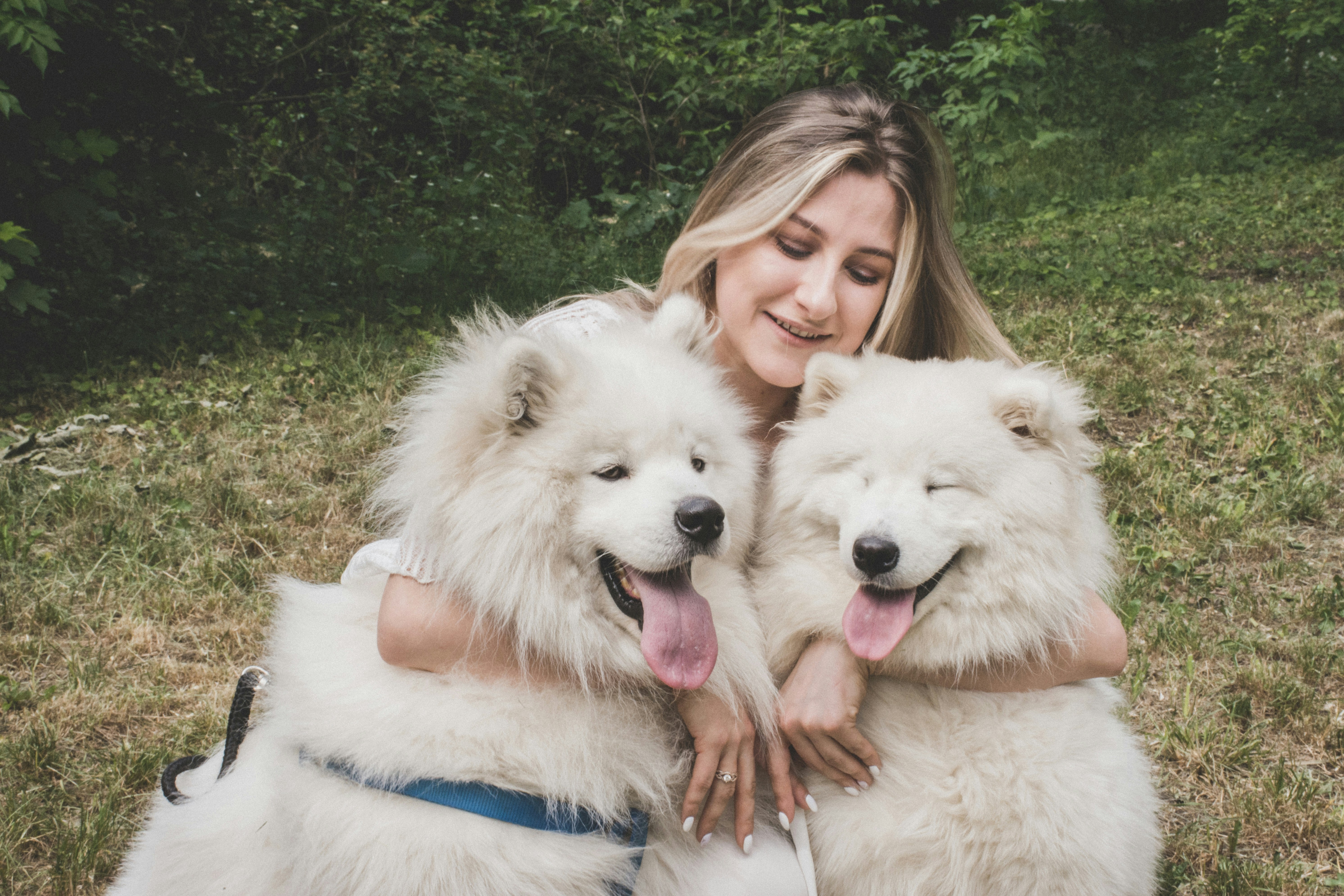 Zoothérapeute avec son chien